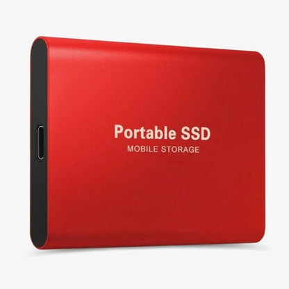 Extern SSD-disk i aluminium med hög hastighet 3