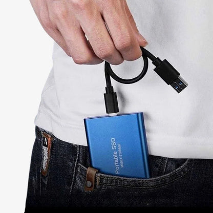 Extern SSD-disk i aluminium med hög hastighet 5