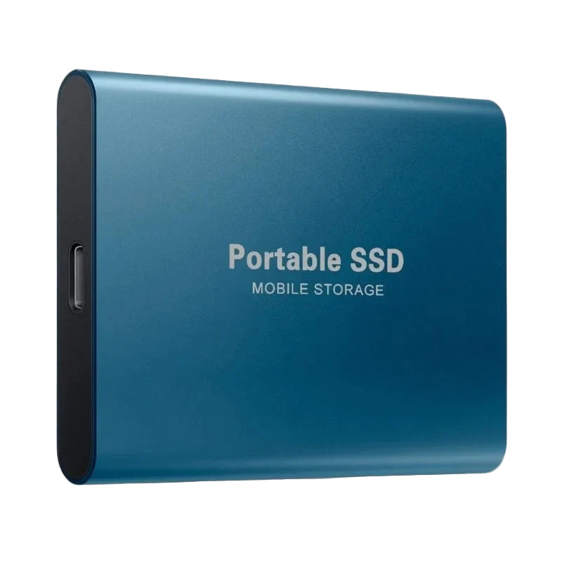 Extern SSD Bärbar Aluminium 1TB-30TB Stötsäker och Vattenavvisande 0