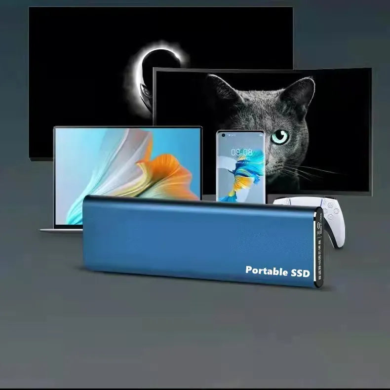 Extern hårddisk 4TB USB-C bärbar design 4