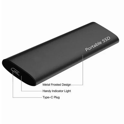 Extern hårddisk 4TB USB-C bärbar design 7