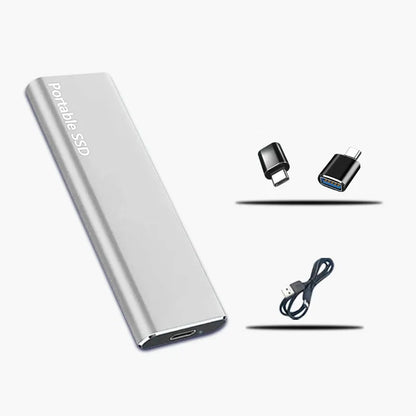 Extern hårddisk 4TB USB-C bärbar lagring 1