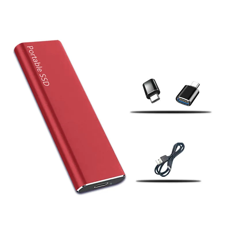 Extern hårddisk 4TB USB-C bärbar lagring 3