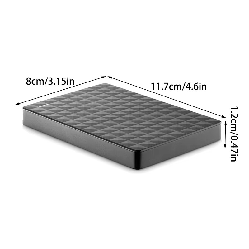 Extern hårddisk 8TB bärbar 4