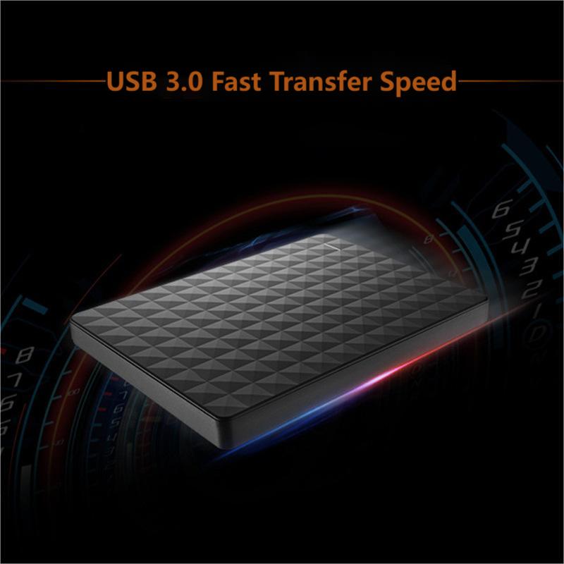 Extern hårddisk 10TB bärbar USB 3.0 för filer