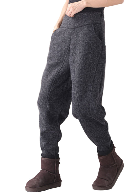 Fleecebyxor Dam med Lappade Fickor - Mjuk och Bekväm Design 0