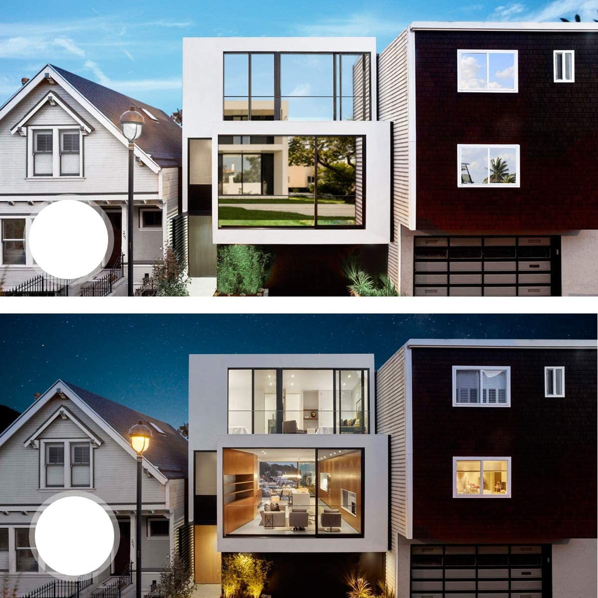 Fönsterfilm Insynsskydd PET Värmeisolering UV-skydd 3