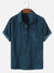Variant image for Herrskjorta Sommar Cord Lätt Material Elegant Design-1