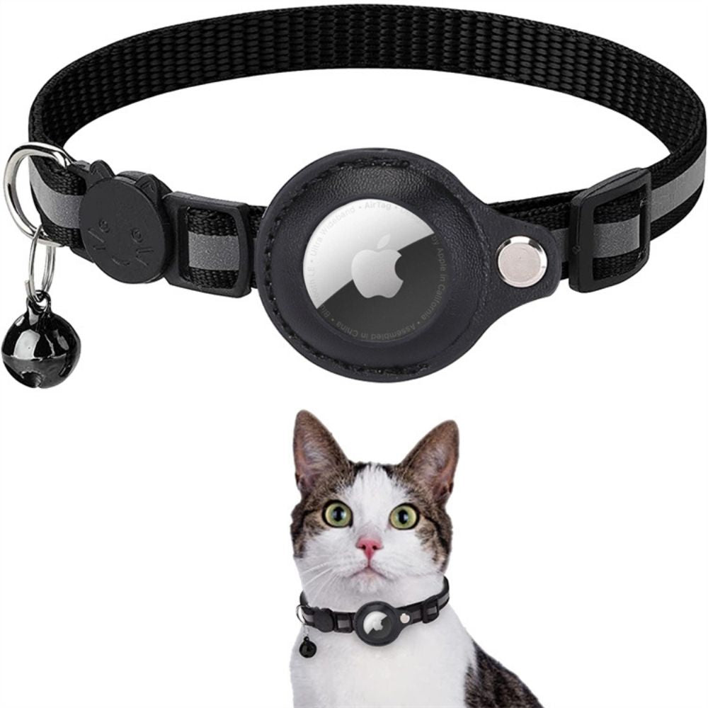 GPS-halsband för katt med reflekterande design 0