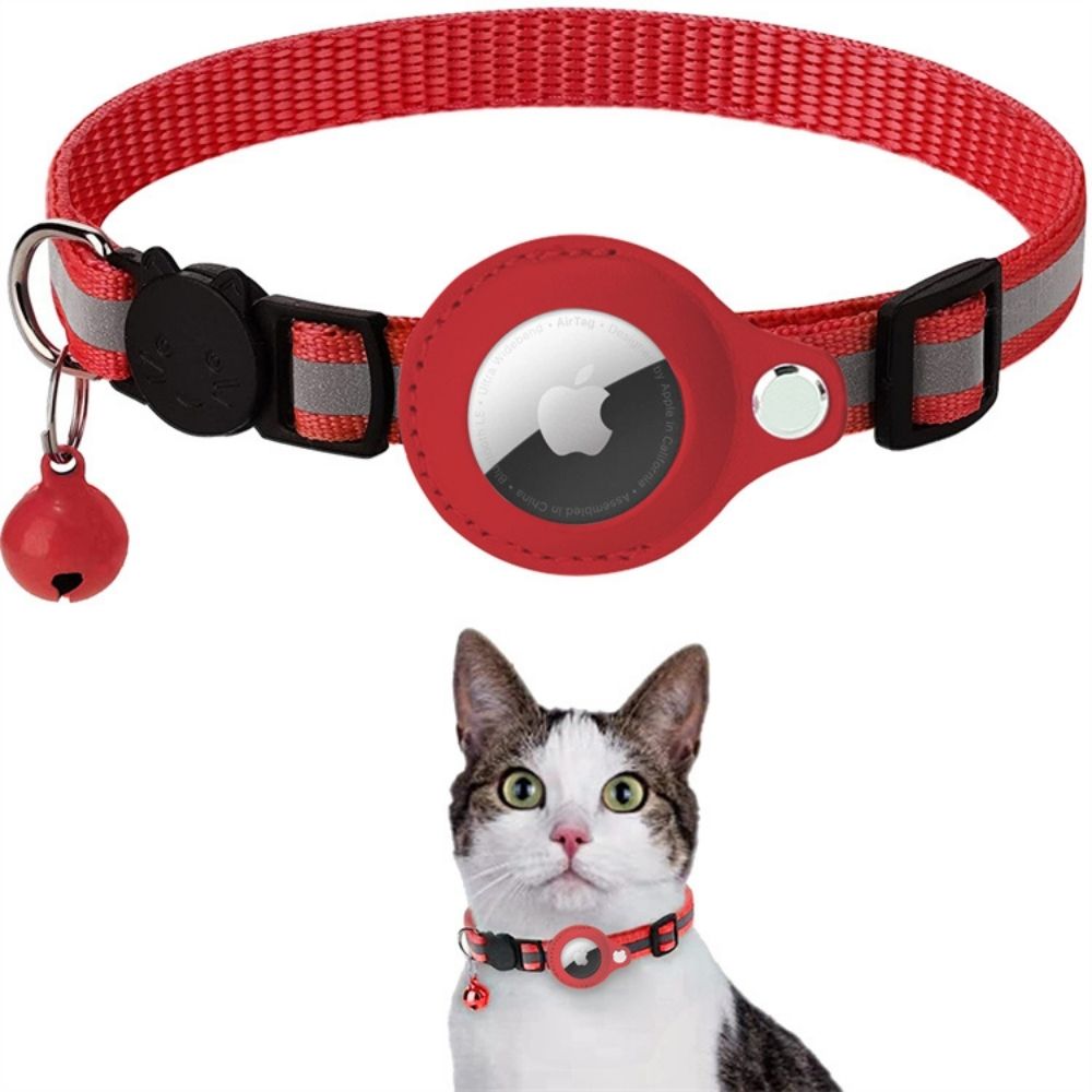 GPS-halsband för katt med reflekterande design 10