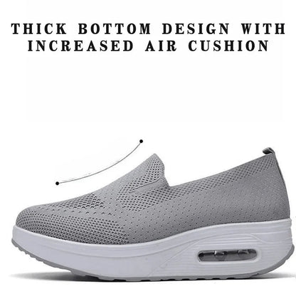 Herr Sneakers Ortopedisk Design Andningsbart Syntetmaterial-4