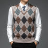 Variant image for Herr Tröja Vest Akryl Modern Stil-1