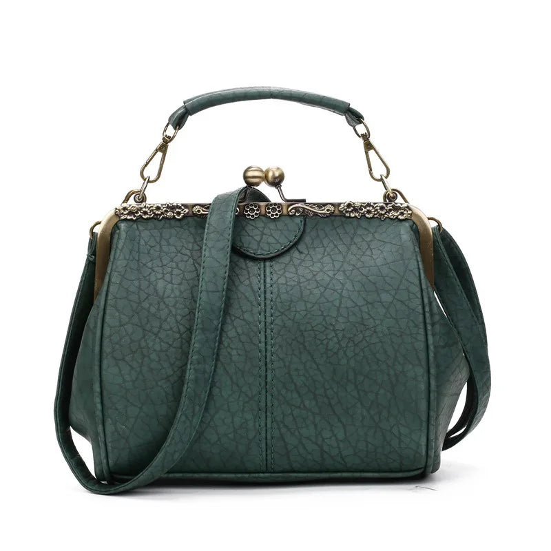 Dam Crossbody Väska Vintage Clic Minimalistisk Design 3