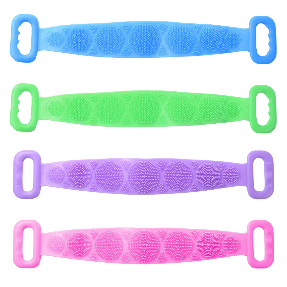 Dubbelsidig kroppsskrubb av silikon