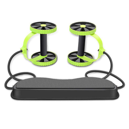 Dubbelhjuls Ab-roller-tränare