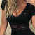 Dam Jumpsuit Spets Romantisk Stil Spandex 3