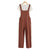 Dam Jumpsuit Ärmlös Dungaree Lätt Bomull 5
