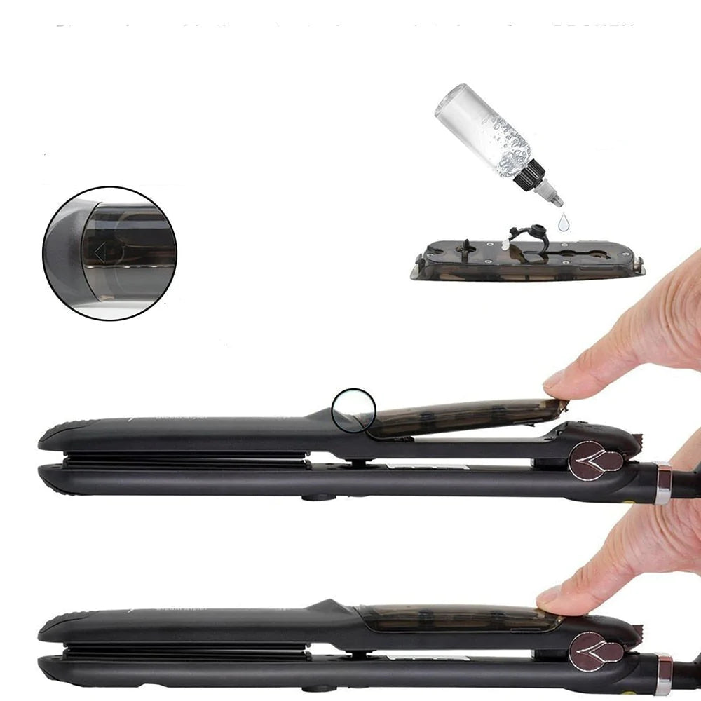 Keramisk Hår ångplattången - Alltid felfritt rakt hår