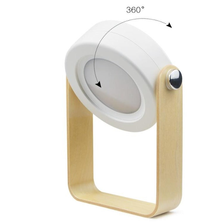 Fällbar touch LED campinglampa