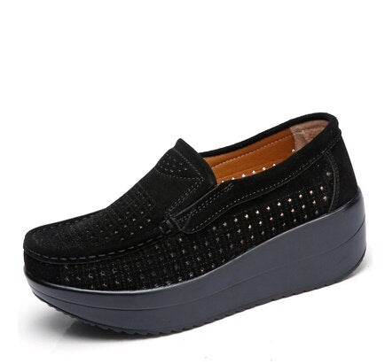 Kvinnors Slip-On Moccasin skor