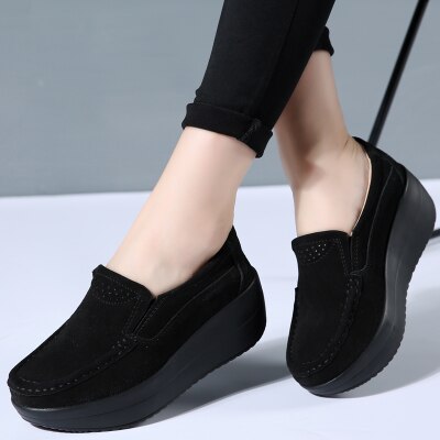 Kvinnors Slip-On Moccasin skor