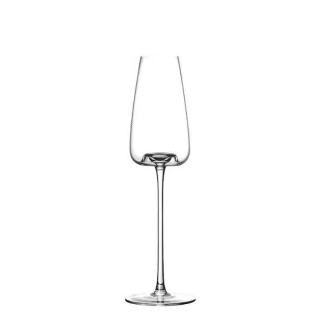 Handgjort vin- och champagneglasset med raffinerad design 9