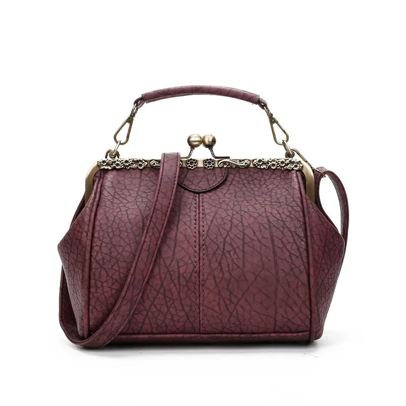 Dam Crossbody Väska Vintage Clic Minimalistisk Design 1