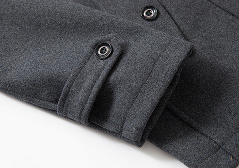 Herr Vinterrock Modern Design Polyester Komfortabel Passform 6