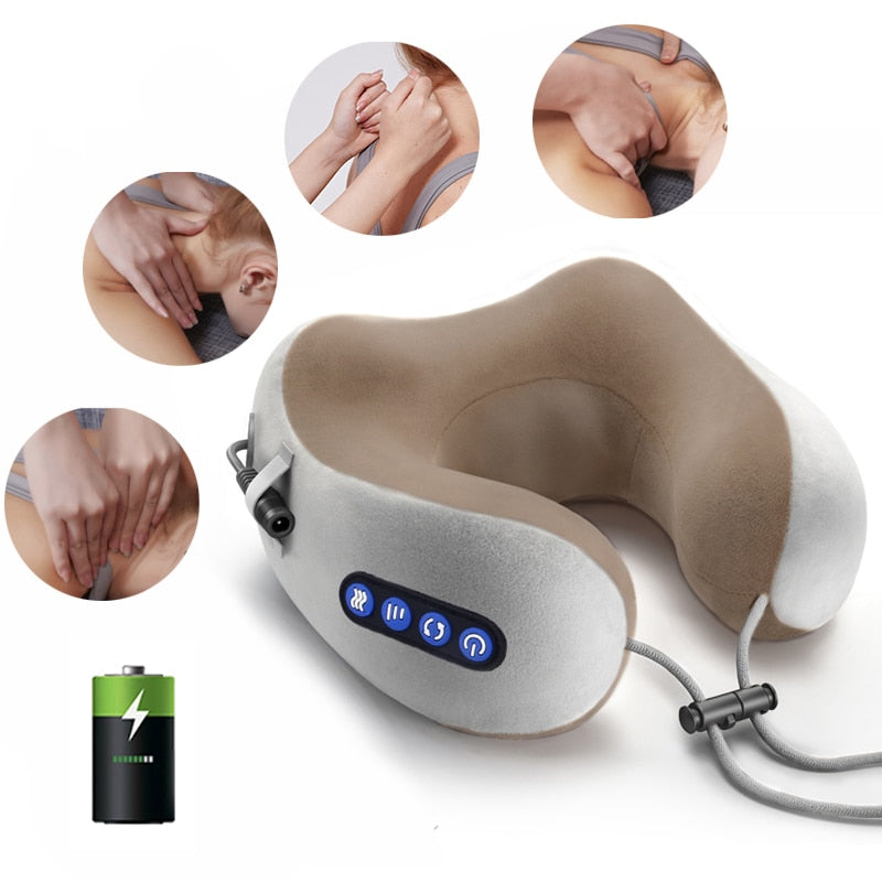 U-formad Neck Pillow Massager