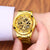 Ultratunn Golden Dragon Klocka