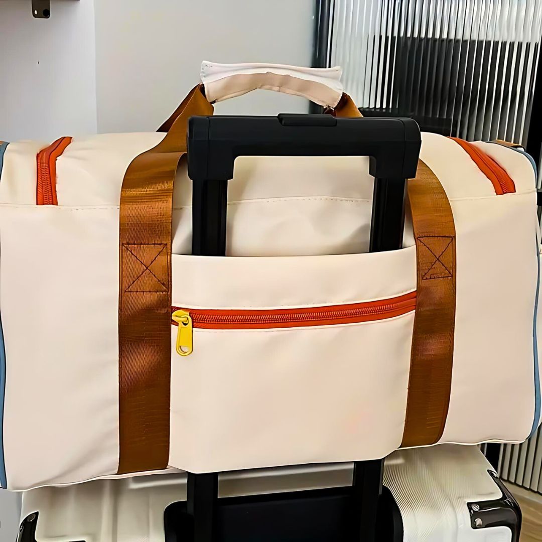 Helg Resväska Multifunktionell Design Syntetiskt Tyg 3