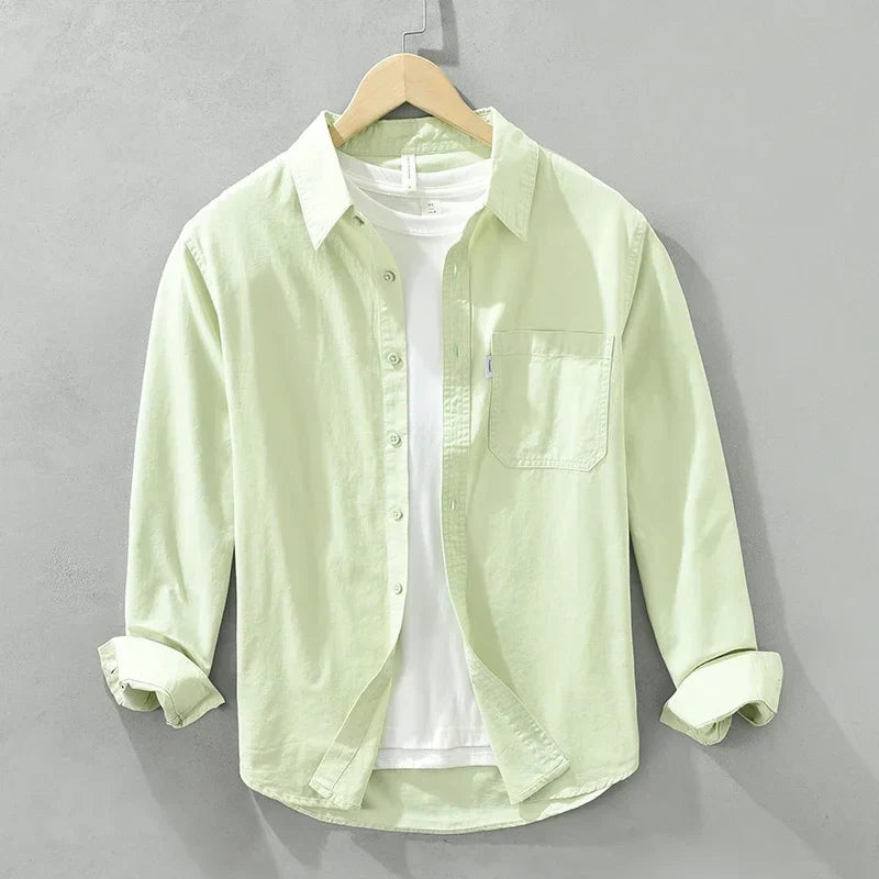 Variant image for Mäns Bomullsskjorta Elegant Stil-13