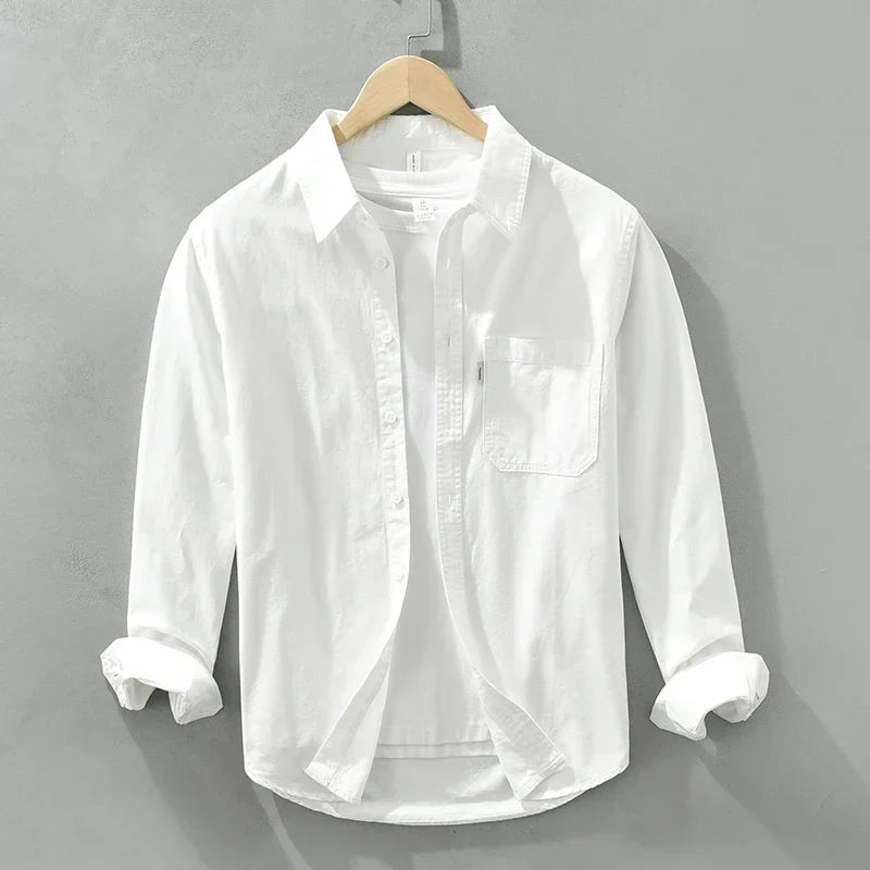 Variant image for Mäns Bomullsskjorta Elegant Stil-19