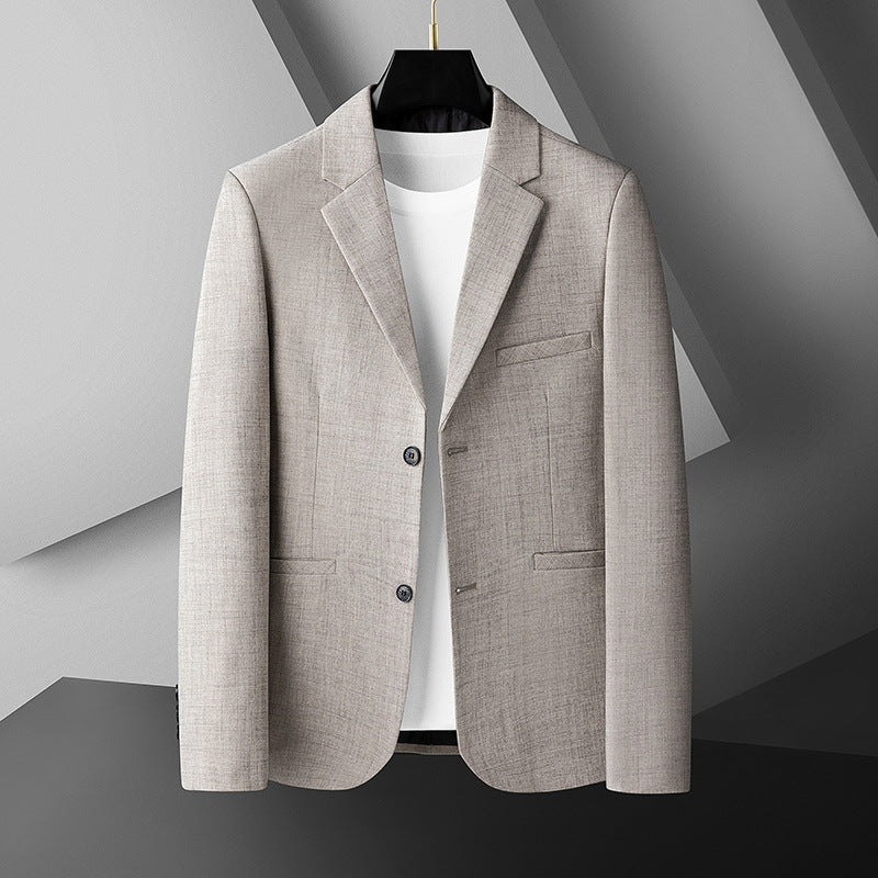 Herr Blazer Modern Fit Med Raffinerad Krage 0
