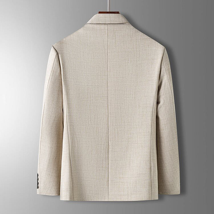 Herr Blazer Rak Skuren Med Kostymkrage 4