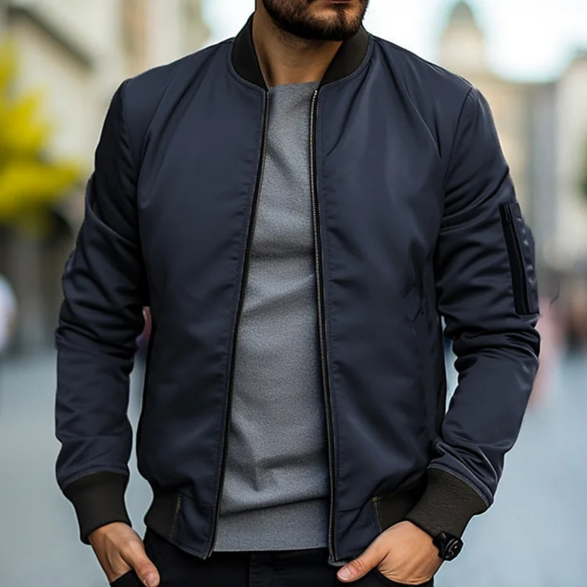 Herr Bomberjacka Urban Stil 4