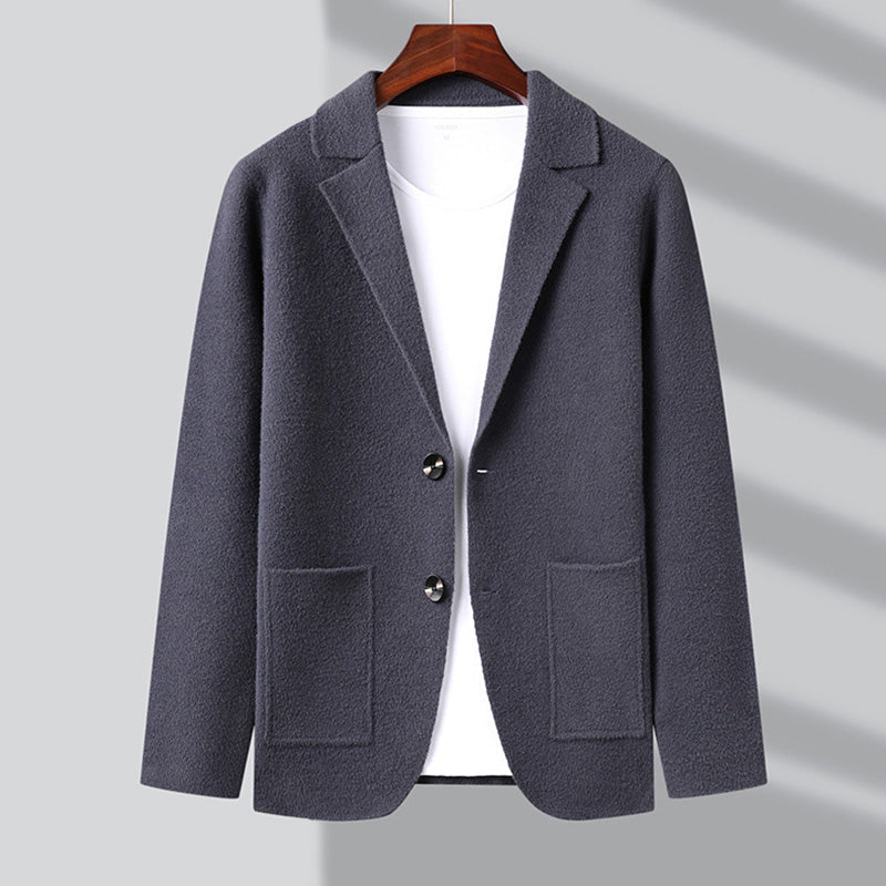 Herr Cardigan Jacka Raffinerad Design med Praktiska Fickor 2
