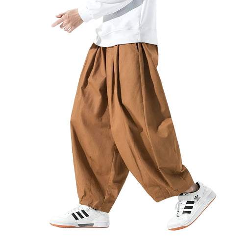Herr Chinos Harem Byxor Baggy Stil 0