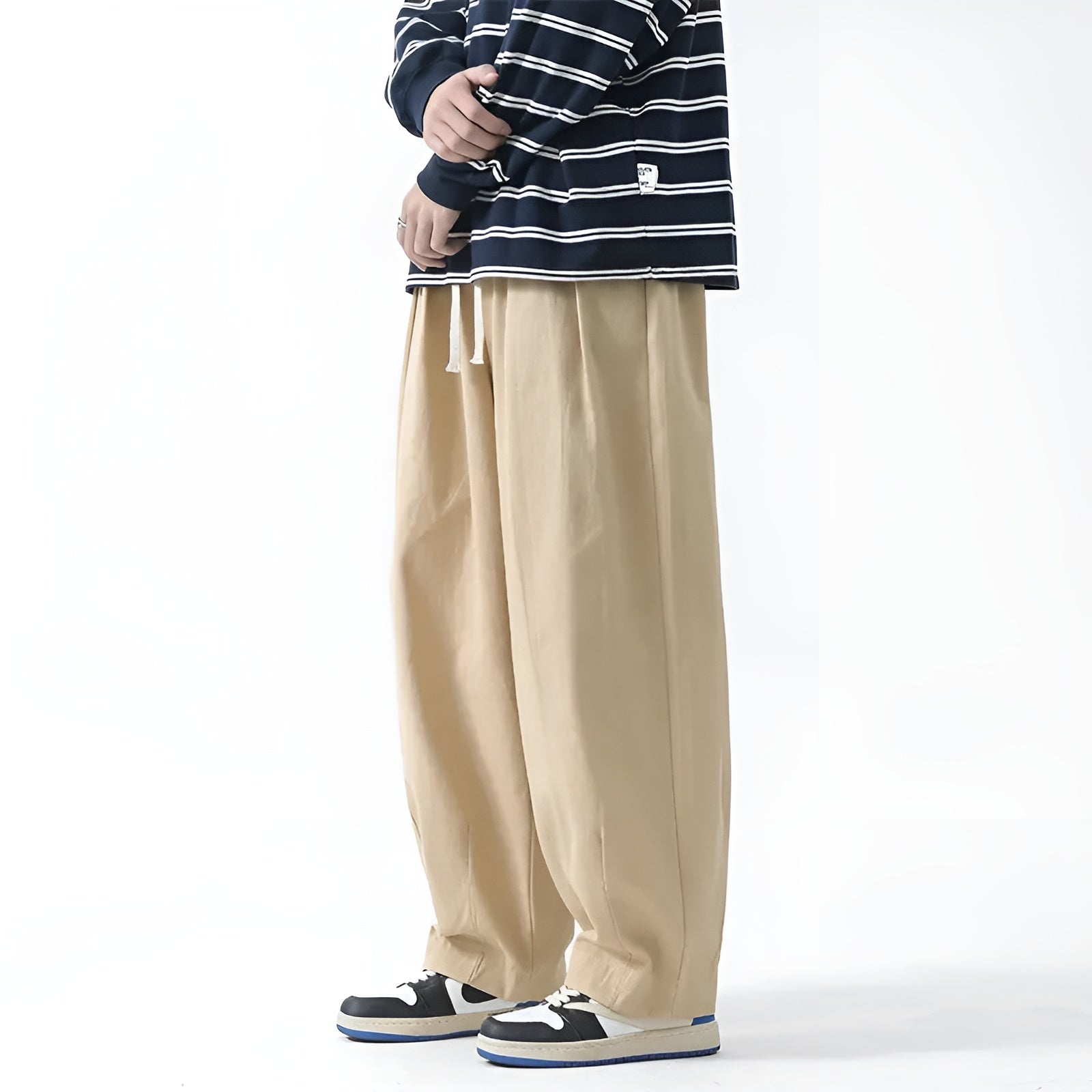 Herr Chinos Harem Byxor Baggy Stil 7