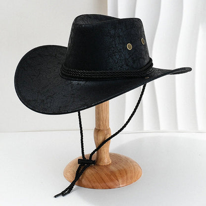 Herr Cowboyhatt med Bred Brätte 2