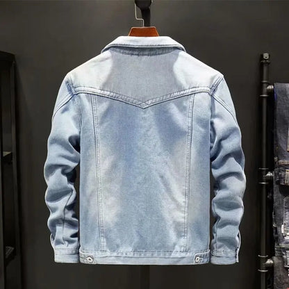 Herr Denimjacka Klassisk Med Fleecefoder 1
