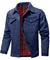 Herr Denimjacka med Flanellfoder och Flera Designalternativ 6