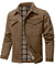 Herr Denimjacka med Flanellfoder och Flera Designalternativ 8