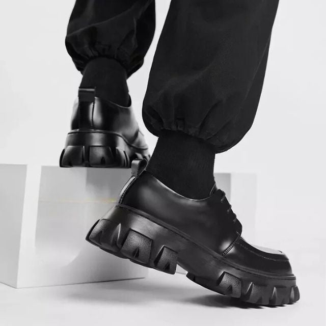 Herr Derby Skor Modern Läder 4