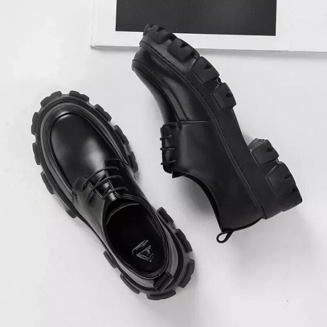 Herr Derby Skor Modern Läder 8