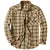 Herr Flanellskjorta Klassisk Design i Bomull-Polyester 3