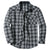Herr Flanellskjorta Klassisk Design i Bomull-Polyester 5