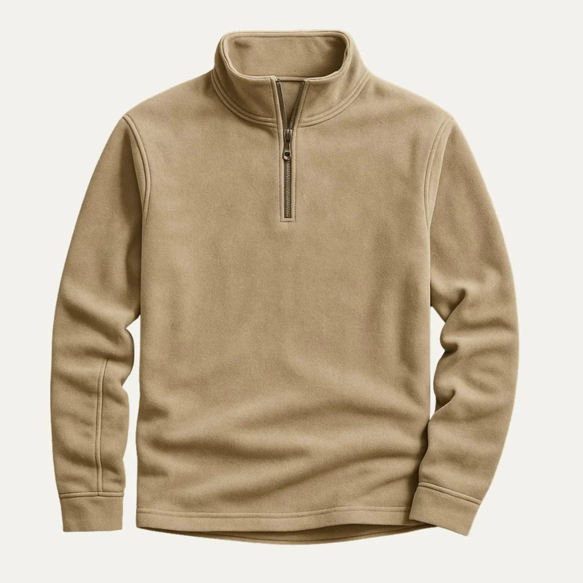 Herr Fleece Tröja med Dragkedja 1