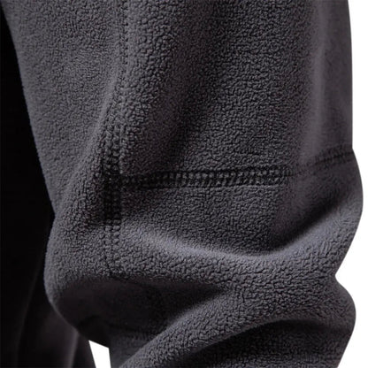 Herr Fleecetröja Turtleneck Varm och Bekväm 5