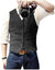 Herr Gilet Modern Design V-hals 6